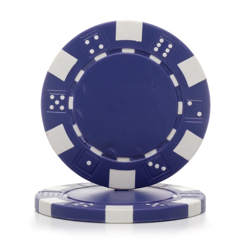 Part  - Brybelly Purple Clay Composite Striped 11.5 Poker Chip Rental | Rental
