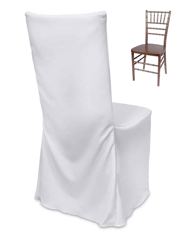Poplin Chivari Chair Cover - Basic Quality | Rental