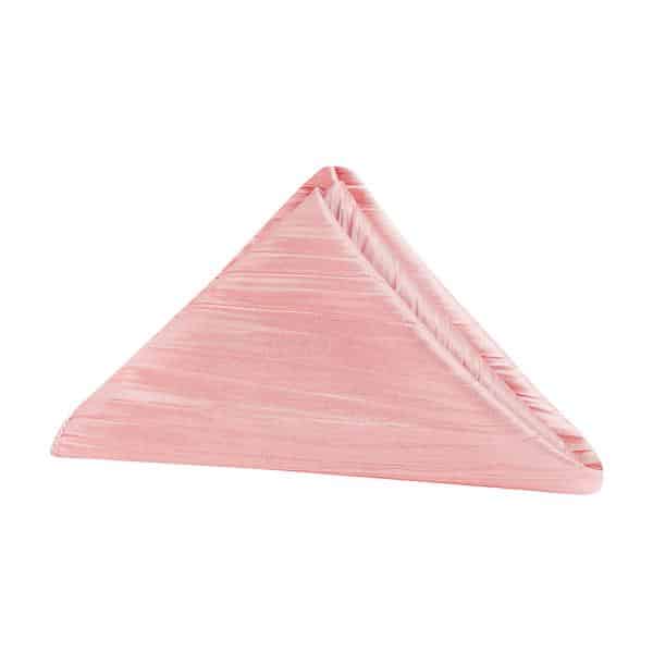 Accordion Crushed Taffeta Napkin - 20"x20" - Dusty Rose/Mauve | Rental