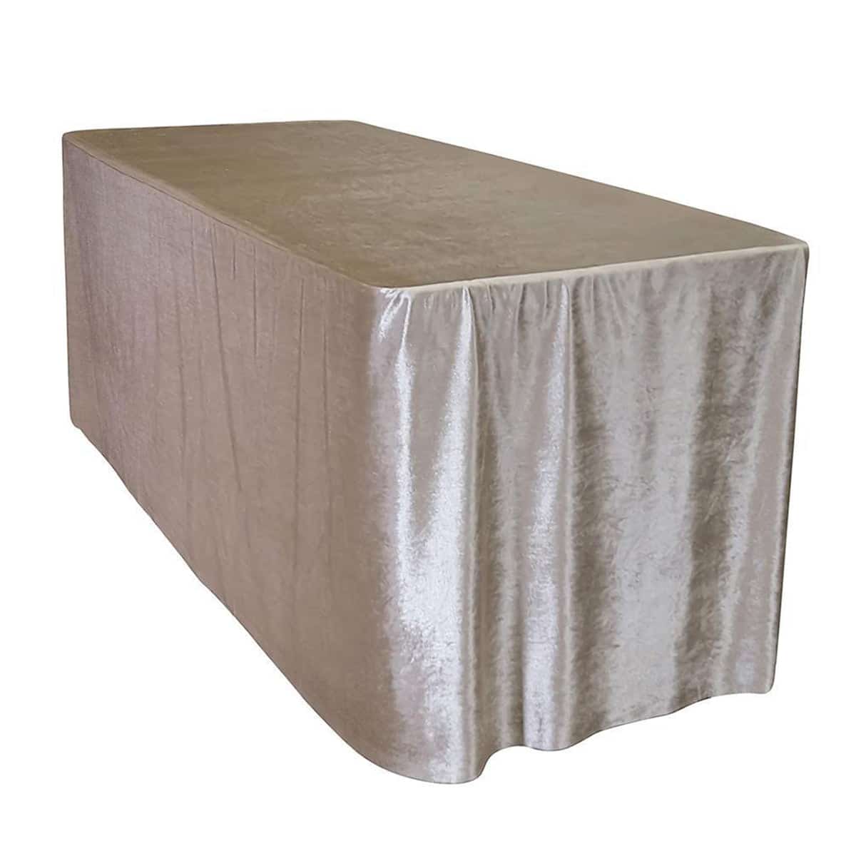 Lush Velvet Banquet Fitted Tablecloths - Hospitality Line | Rental