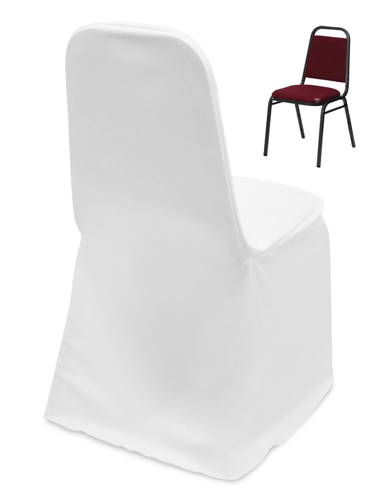 Poplin Stacking Banquet Chair Cover - Basic Quality | Rental