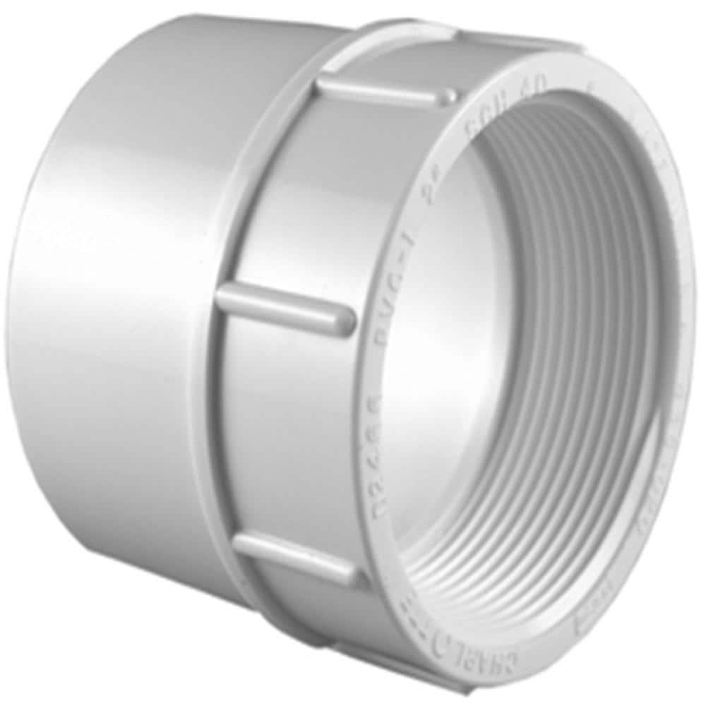 1 in. PVC Schedule 40 Hub x FPT Adapter Fitting | Rental