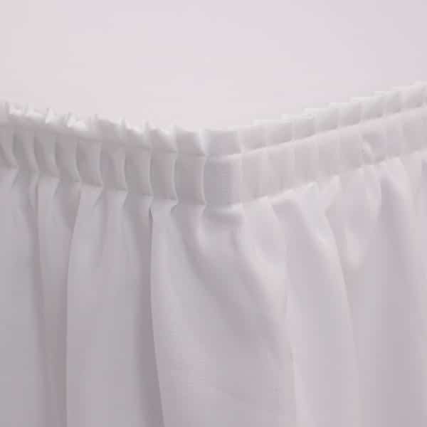 Table skirt - 14'x29" SPUN POLYESTER " FEELS LIKE COTTON" - Many Color options | Rental