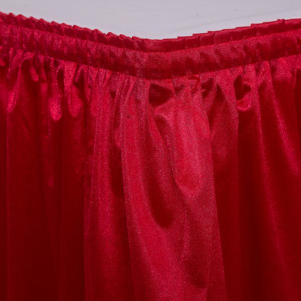 Table skirt - 14' x 39" Poly Knit - Many Color options | Rental