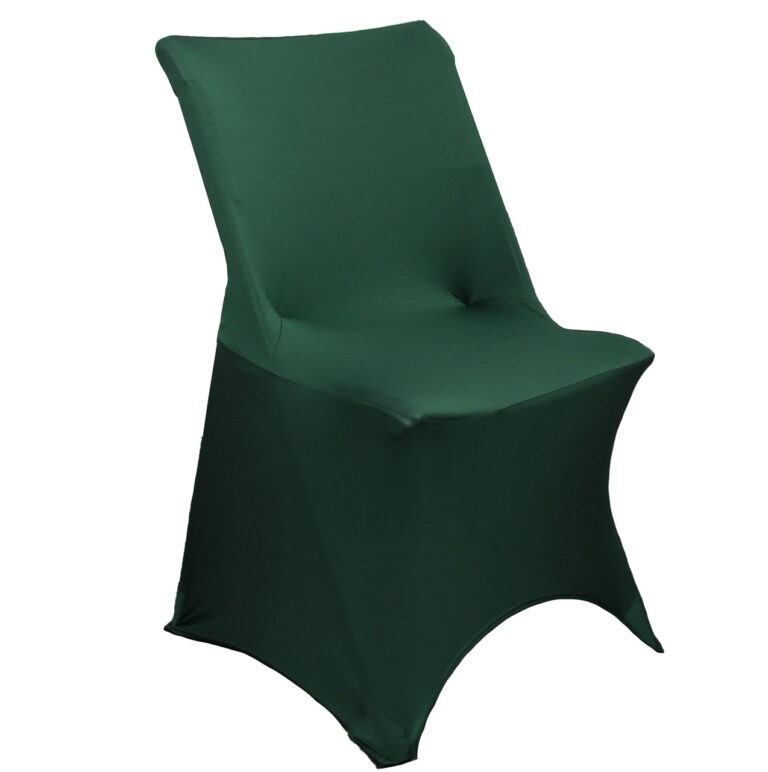 stretch spandex lifetime folding chair cover hunter green