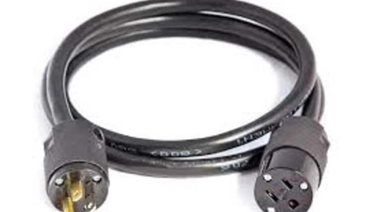 Power Cable | Black | 12/3 | 50' Rental