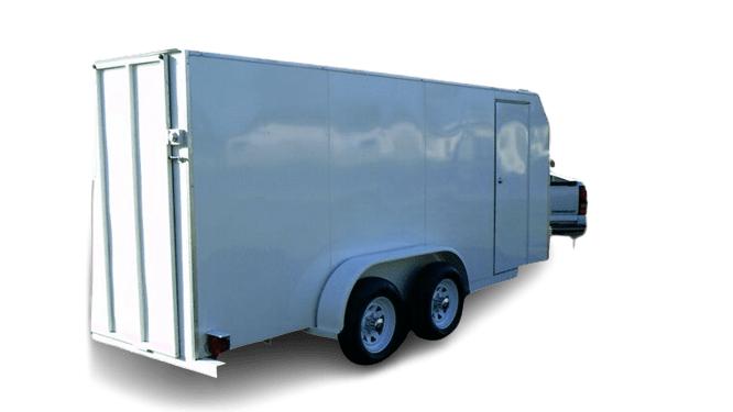 Enclosed Trailer Rental - 6' x 16'